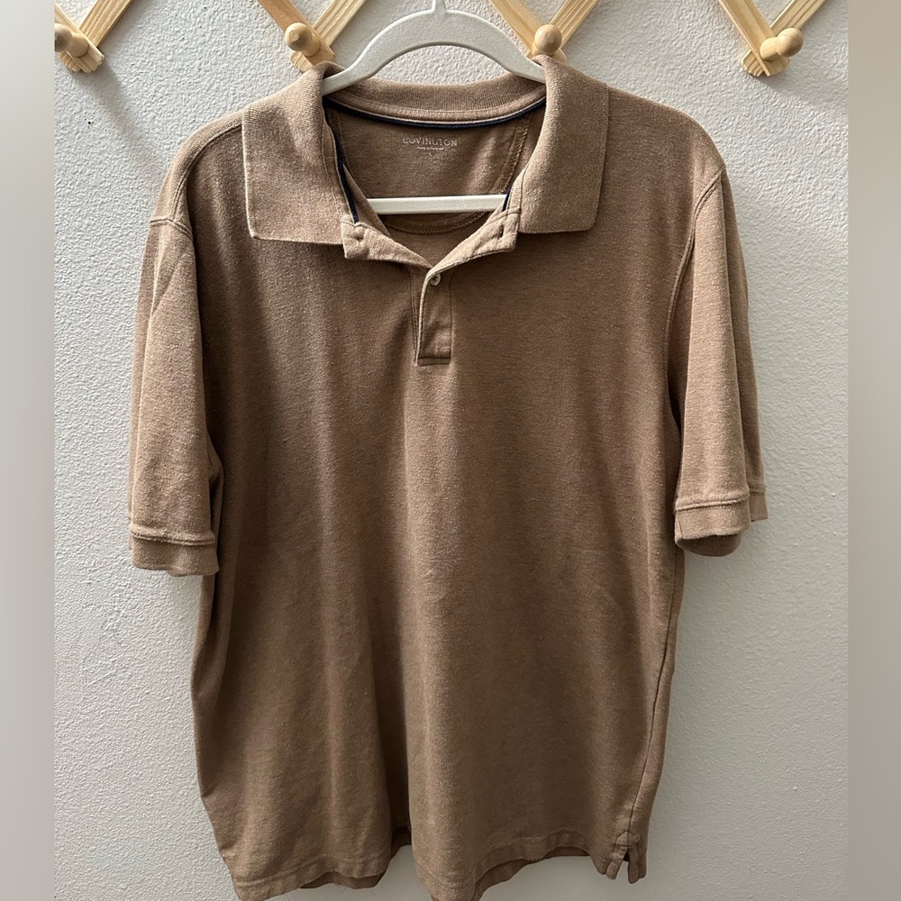 Covington brown polo